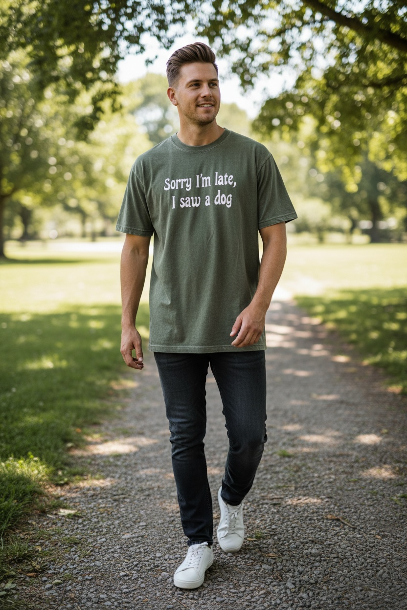 Dog parent shirts for men